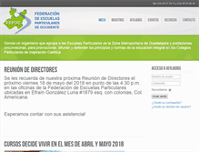 Tablet Screenshot of fepoc.org